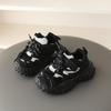 Boys' Sports Shoes, New Spring Model, Breathable Children's Shoes, Casual and Fashionable Dad Shoes for Little Girls, Lightweight Shoes