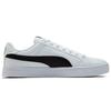 Puma Smash Vulc Retro Casual Skateboarding Shoes Unisex White Black Shoe 'White Black' 385554-01