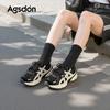 Augustine platform dad shoes women's 2025 autumn new outdoor light running shoes hiking sports casual shoes