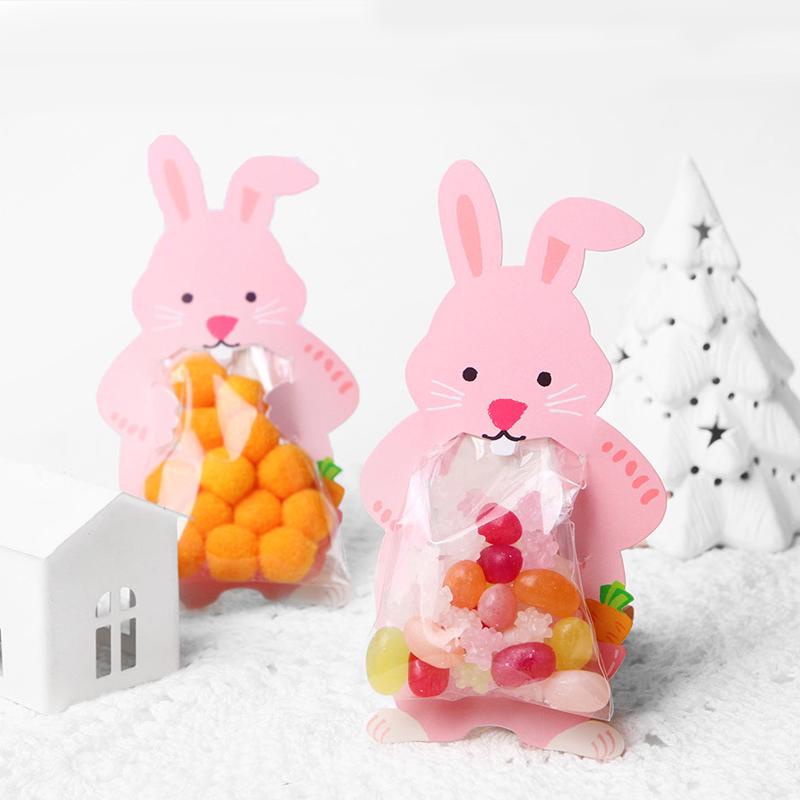 Sáček na sušenky na pečení zvířat Párty dárky Mini bonboniéra Svatební dekorace 10 ks Candy Bar Narozeninová párty