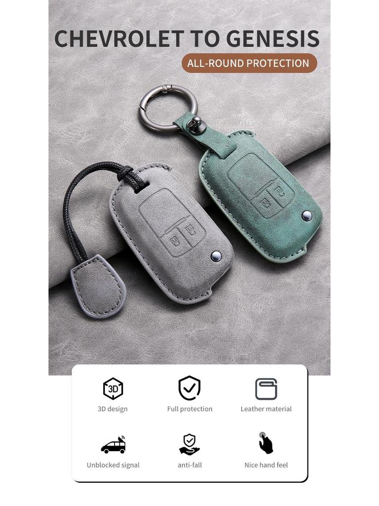 Chevrolet Key Cover: Compatible with Cruze, Malibu, Trax, Sail 3, Cavalier, Camaro, and RV Folding Keys.