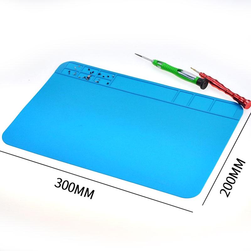 Heat Insulation Soldering Mat Computer Phone Repair Tools Kit Working Repair Pad