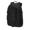 Li Ning Fitness Series Letter Logo Print Zipper Large Capacity Polyester Backpack Unisex Backpack Black ABST315-1