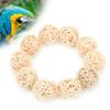 Sepak Takraw Toy   Rattan Safe and Harmless   Small Animal Chew Toy for