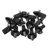 VekAuto 12 Pcs Car Clips for Ram 5500 2013-2018 Durable Black Plastic