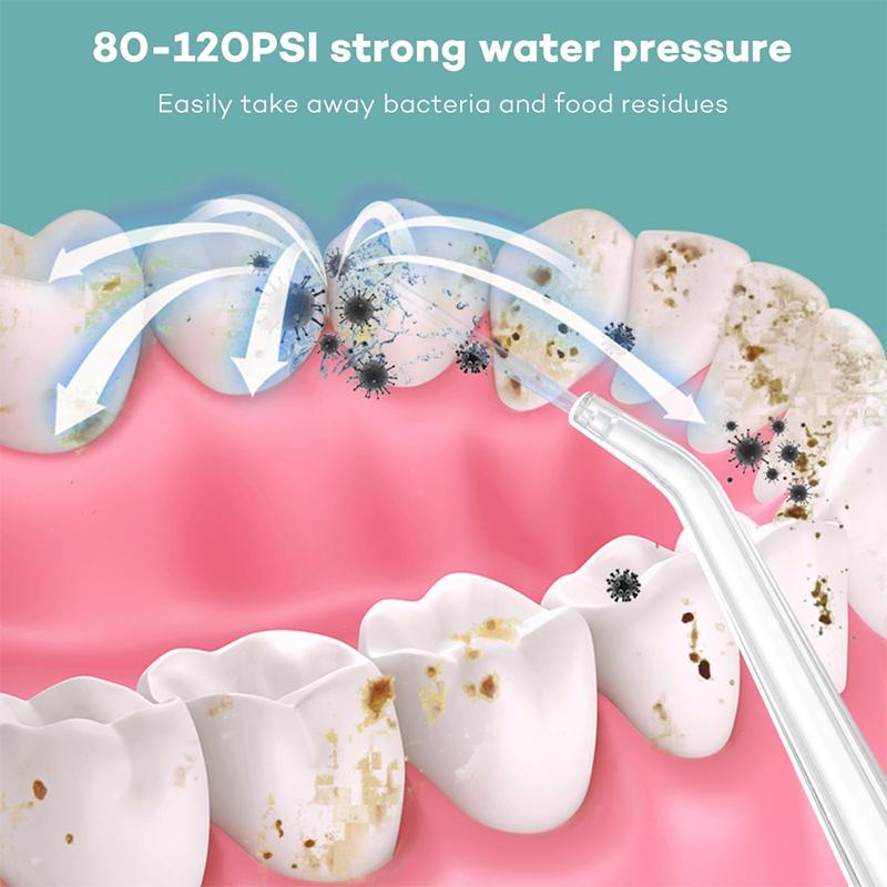 Travel Compact Oral Irrigator Dentist Suggest IPX5 Water Flosser Cordless Professional Cleaning for Sensitive Gums