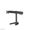 NEWSTAR FPMA-D700DD Desktop Computer Mount, Grommet - Stand for 2 LCD Screens - Screen Size : 19"-30" - Black