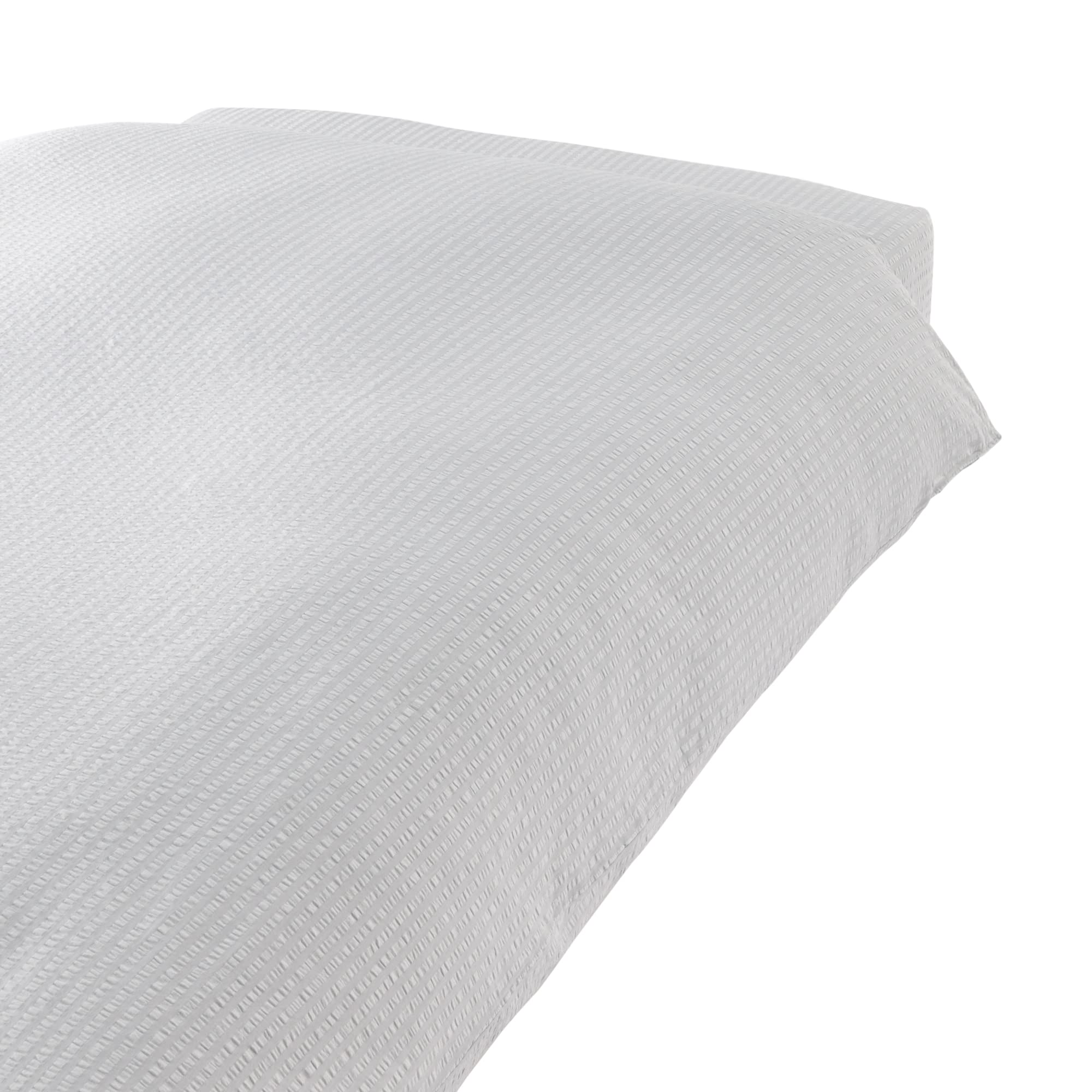 MUJI Постельное белье из африканского хлопка, плетение «футбол», пододеяльник 170 x 210 12925088, Серый, Полуторный размер, см, серый