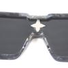 Great LOUIS VUITTON Sunglasses Cyclone Marble Pattern Blue Mens Z1789E Used