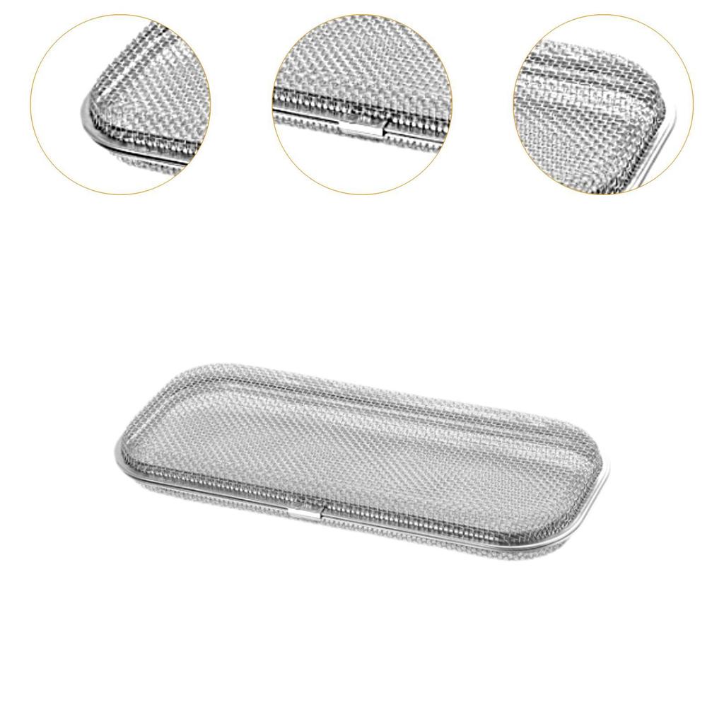 Chopstick Holder Stainless Steel Storage Holder Dishwasher Basket Fine Mesh for Chopstick Utensils Forks Small Items Spoons