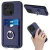 Card Holder Slots Ring Bracket Cover Phone Case For Xiaomi Redmi Turbo 3,Poco F6,Civi 4 Pro,Note 13R Pro,Note 13,Note 12,A3,Poco X6,Poco X5 Pro...