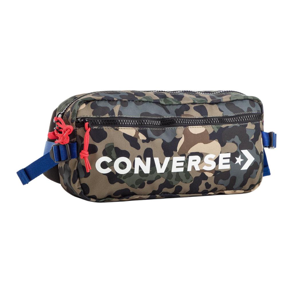 New Converse Canvas One Shoulder Crossbody Canvas Bag Fanny Pack Regular Unisex Camouflage 10006947-A02