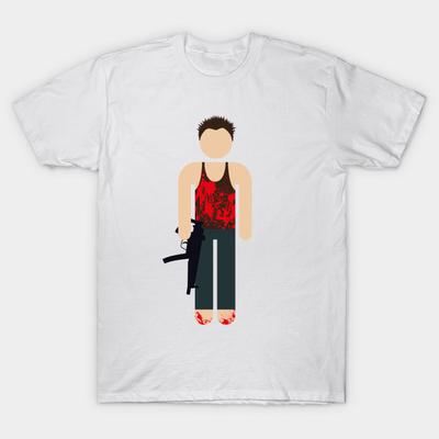 T-shirt Femme John Mcclane Imprimé Harajuku T-shirt Kawaii Été Manches Courtes T-shirt Haut