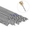 31GJ 16Pcs HSS White Steel Twist Drill Bit Set 0.8-1.5mm For Electric Grinding Drills