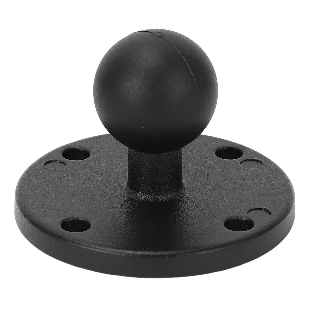 Metal AMPS Adapter Plate 1in Round Ball Mount 4 Hole Pattern Drill Base Aluminium Alloy for Bracket