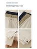 Women's High Waist Slimming Lyocell Cotton Straight-Leg Cigarette Pants for Autumn 2025