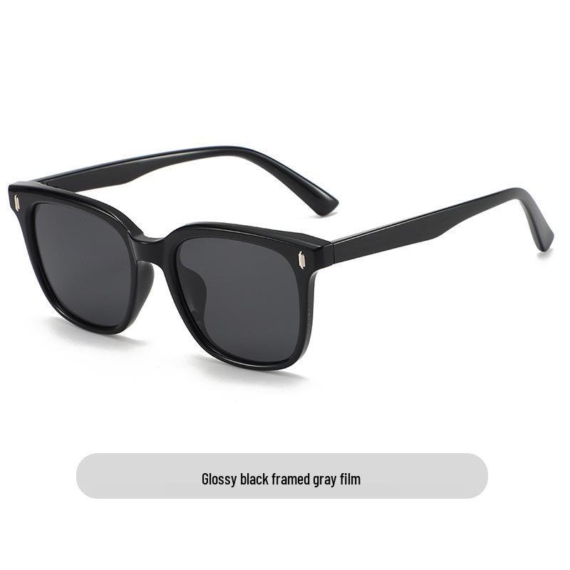 Women's Retro Small Frame Polarized Sunglasses - High-End Design, Slimming Effect, Ideal for Driving and Students