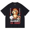 230 Gsm 100% Cotton Fullmetal Alchemist V5 Alchemy Crossing Print Unisex Heavy Cotton T Shirt