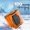 Portable Outdoor Waist Fan with Cooling Ice Pack and Long-Lasting Battery