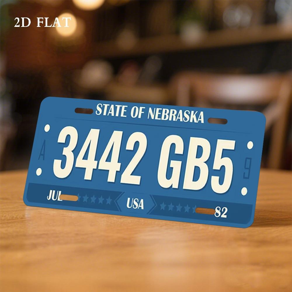 Retro Funny Aluminum Sign 11.8x5.9in Customizable 2D Flat Garage Decor 1Pc