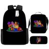 Among Us, Backpacks, Schoolbags, Three-Piece Game Merchandise, Primary And Secondary School Students, Backpacks, Satchel, Pencil Bags