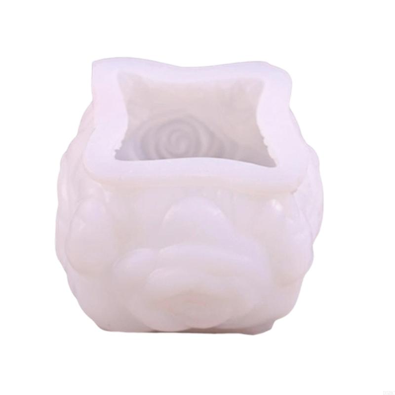Heat Resistant Rose Waxes Mold With Not Accent Silicone Mould For DIY Easy Creation