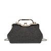 2026 Fashion Multicolor Diamond Evening Bag Hasp Luxury Handbag Chain Women Shoulder Crossbody Bag Lady Wedding Party Clutch Bag