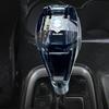 HECQ4 Crystal Car Gear Shift Head LED Illuminated Logo Gear Head for SUZUKI Swift SX4 Jimny Samurai Alto Liana Ignis Grand Vitara