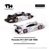 Trends Hobby TH 1:64 Porsche 911 GT1 LM 1998 Alloy Car Model Exhibition Limited
