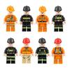 Building Blocks Figures Minifigures Construction Ninja Police Medical Rescue Kids Toys Gift