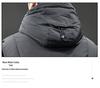 2025 Herren Trendige Weiße Entendaunen Winter Kapuzen Pufferjacke - Lockerer Schnitt, Übergröße
