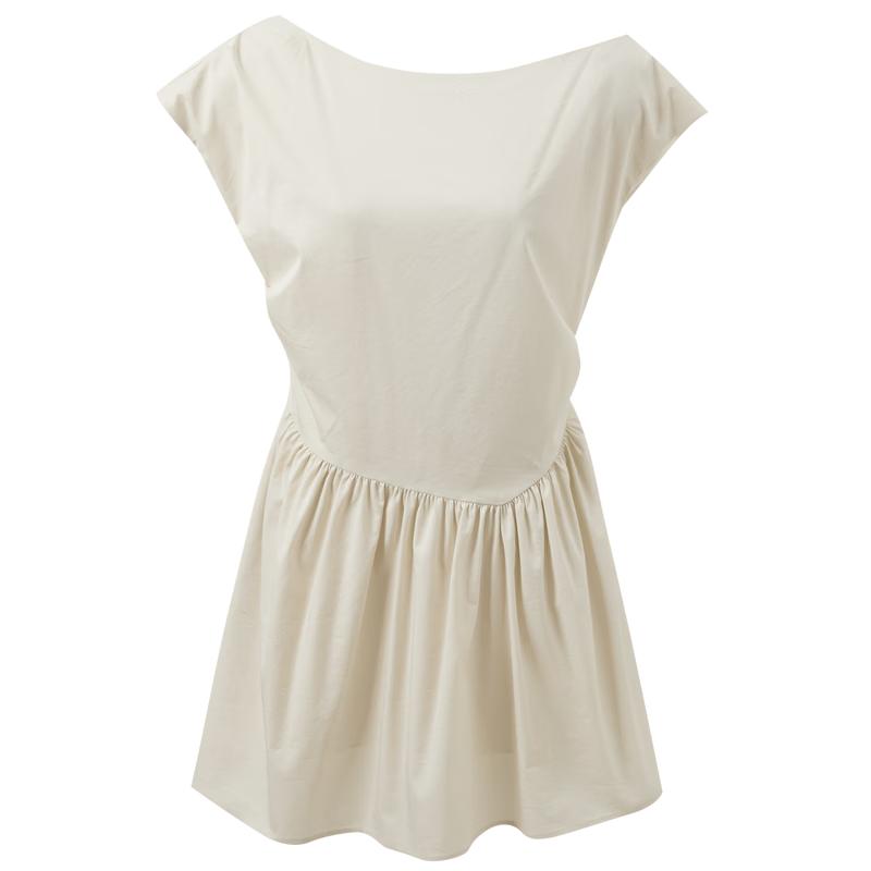 Sancai Off-Shoulder A-Line Mini Dress XL