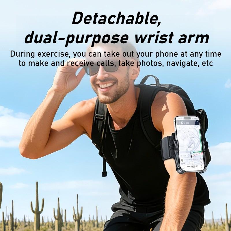 360°Rotatable Wristband Phone Holder for Smartphone Running Armband for Hiking Biking Walking Universal Sports Wristband