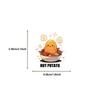 50/100 Fun Cartoon Potato Stickers Guitar Notebook Luggage DIY Waterproof Stationery Stickers