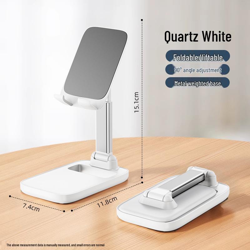 

Adjustable Multi-Function Phone & Tablet Stand: Desktop, Bedside, Portable, Universal Use
