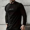 Vintage T Shirt 3D Simple Cross Print Casual Long Sleeve Men's Loose O Neck Comfortable Sweatshirt European Clothing 5Xl