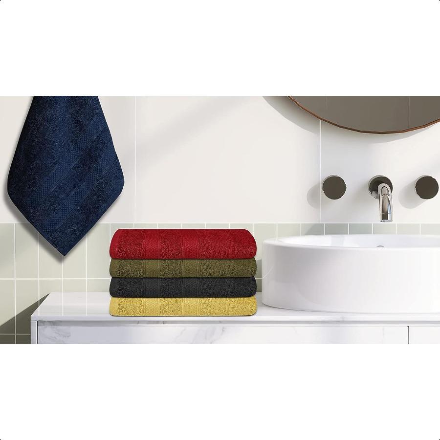 Classic Hand Towels Pack of 10 16 x 28 Inches 100 Ring Spun Cotton Light Weight er Absorbent Fast Drying Towels for use in Bath