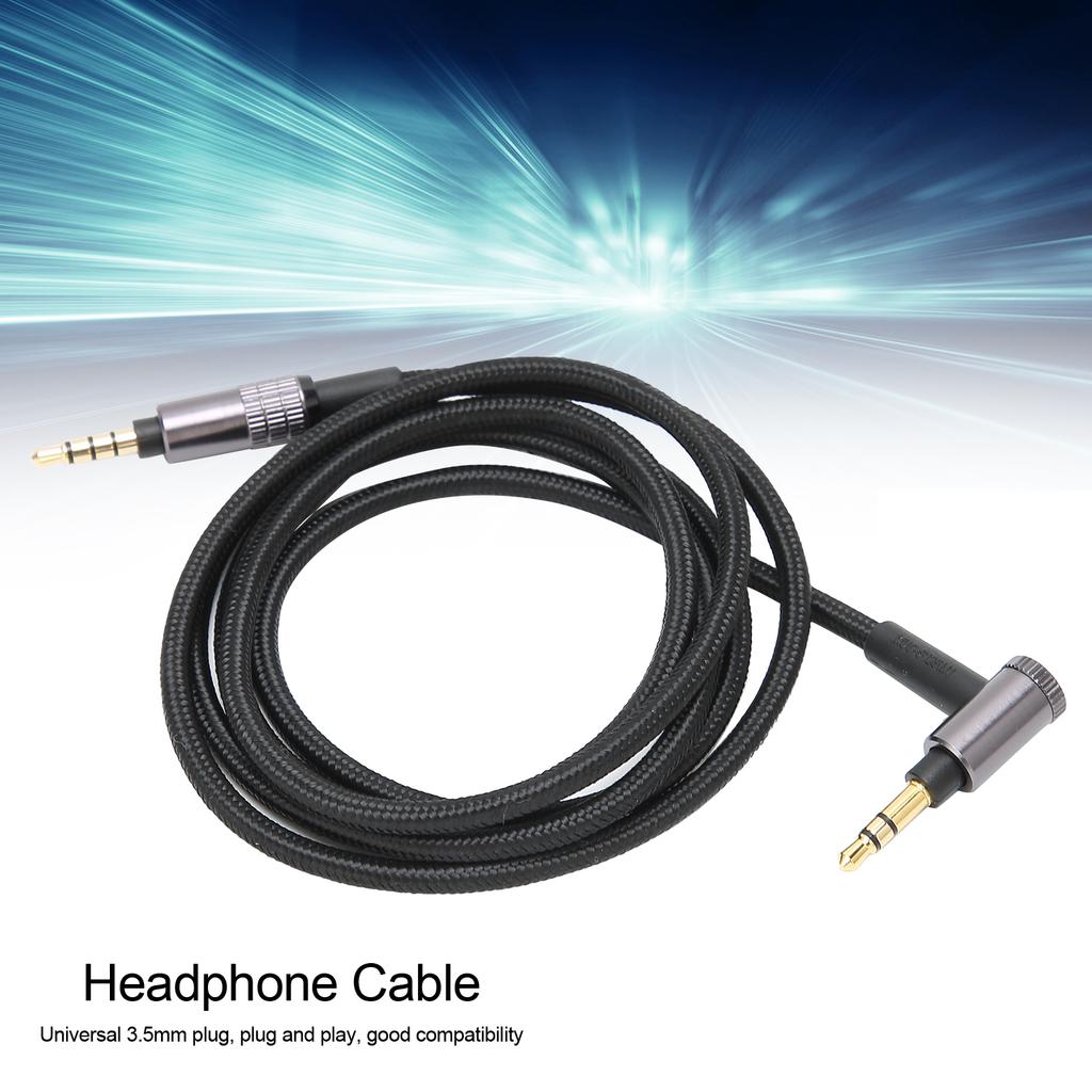 Audio Cable 3.5mm To AUX HIFI Headphone Cord Fit for Sony MUCS12SM1/1AM2/1000XM4