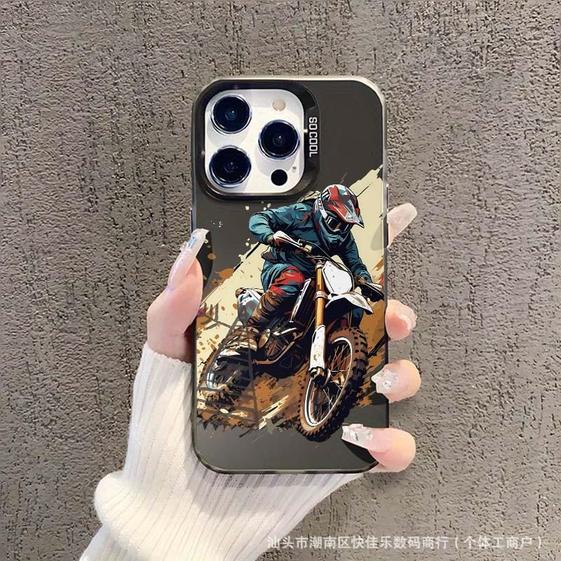 Personalized motorcycle for iPhone16plus Apple 11/12/13/14/15ProMax fashion phone case