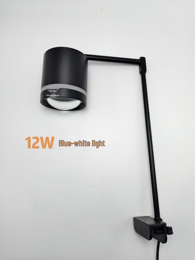 Spot LED Full Spectrum per Piante d'Acquario: Lente COB ad Alta Luminosità e a Colore Variabile con Potenziamento della Fioritura Algale