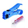 Coaxial Cable Stripper, F-Type Connector, Coaxial Stripper, Wire Stripper, Electrician's Nipper, Waterproof, Convenient, Lightweight, Stripper, Co