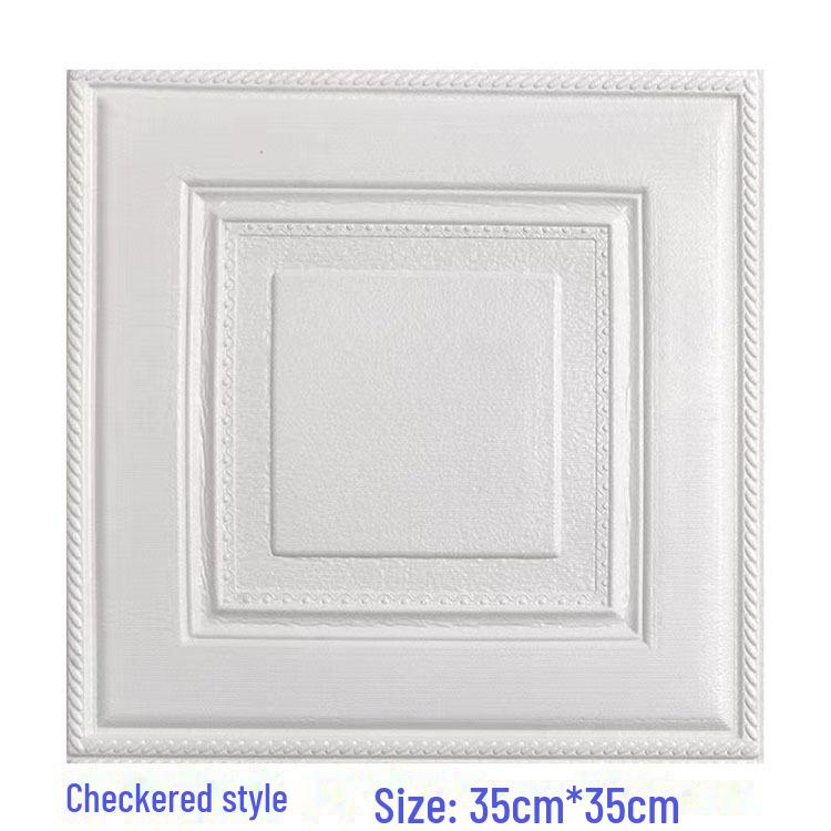 3D Waterproof Foam Wall Stickers for Ceiling and Background Decoration