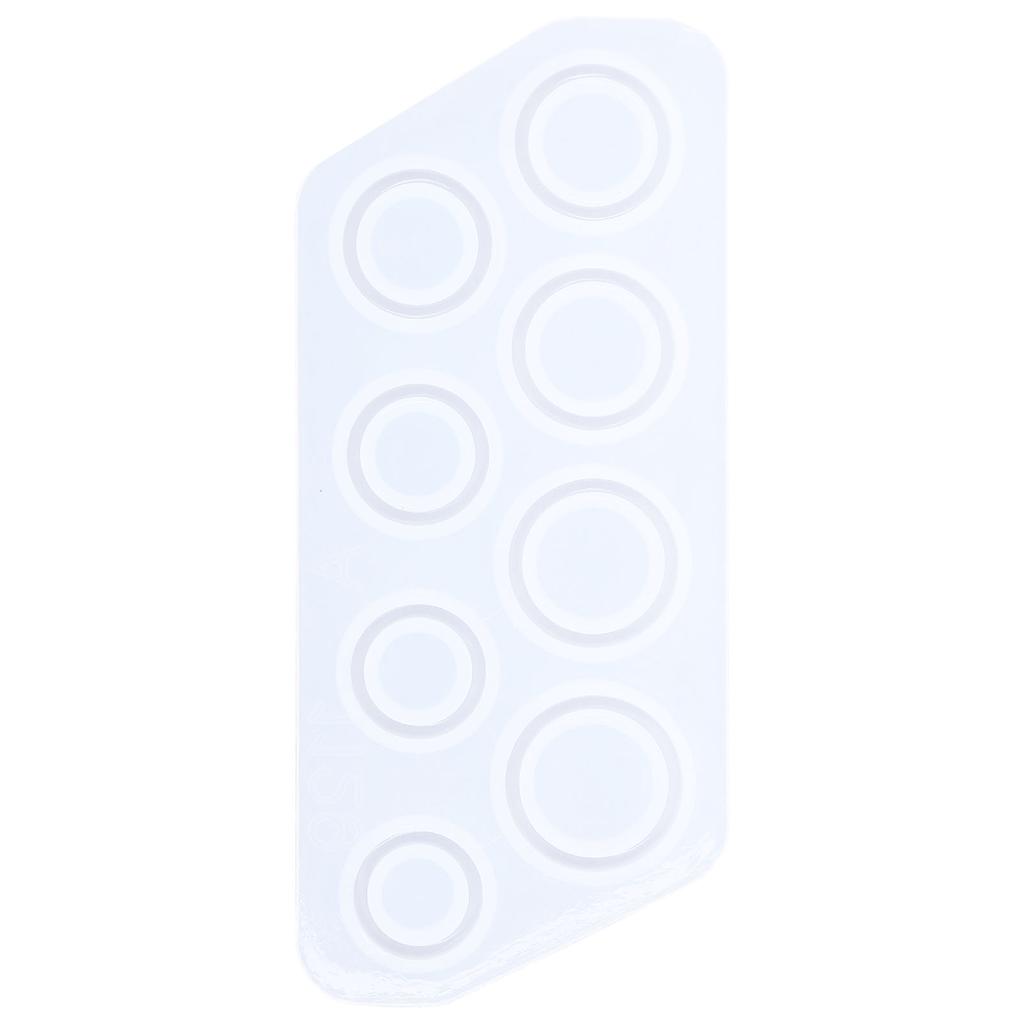 Silicone Mold DIY Unique Crystal Epoxy Ring Transparent Silicone Mold Decoration