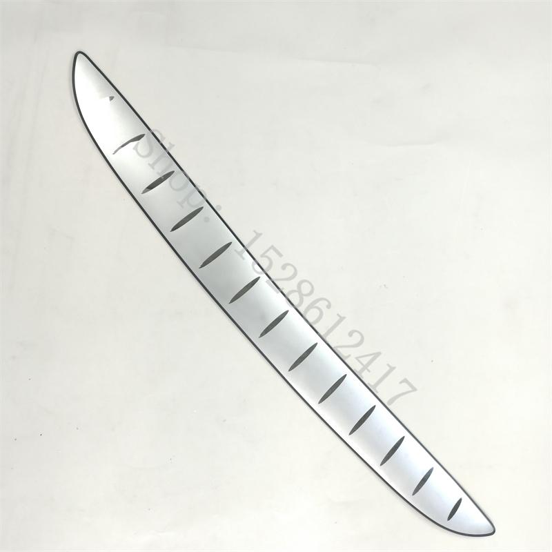 For Mazda CX-3 cx 3 2017 2018~2024 Stainless Steel Car Door Rear Bumper Protector Sill Trunk Tread Plate Trim Car styling серебряный