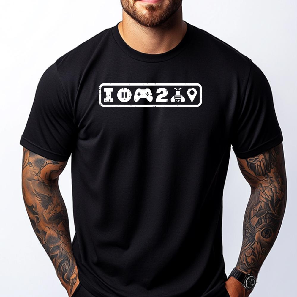 

Paused My Game To Bee Here Cute Gamer Boys Kids Toddler Teen Oversized T Shirt Female Short Sleeve T-Shirt - Men s Summer Cot... S разноцветный