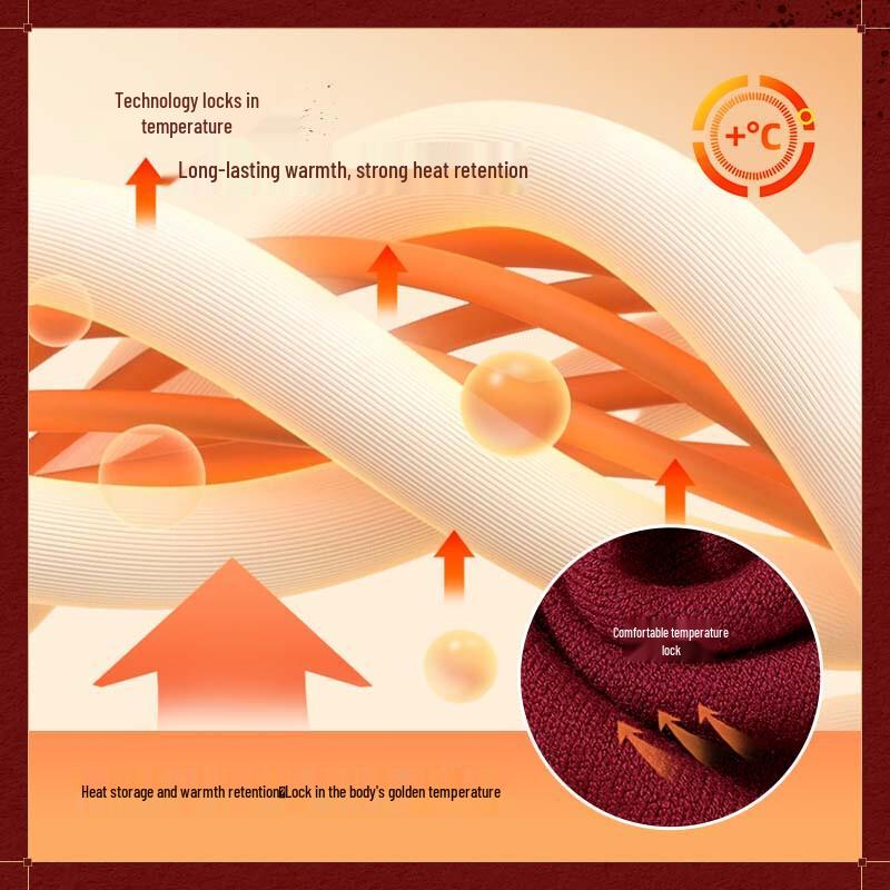 JEANSWEST LIFE Men's Snake Year Crew Neck Winter Knit Pullover