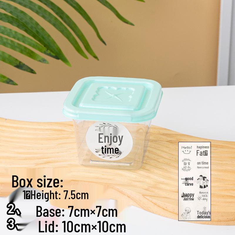 Square Mousse Soy Milk Cake Box: Wooden Cup Packaging for Tiramisu and Dessert Baking