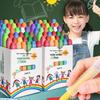 Water-Soluble Dustless Colored Chalk for Kids' Drawing and Teaching.