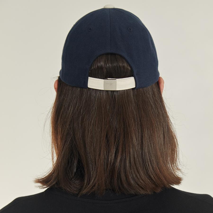 Opeunyadeu(Owai) Cube Logo Cap Navy/Ivory