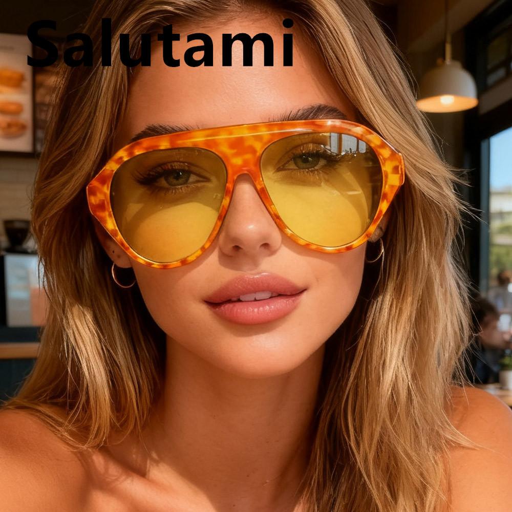 vintage oversized one piece gradient sunglasses women new fashion leopard print elegant sun glasses ladies trendy cat eye shades